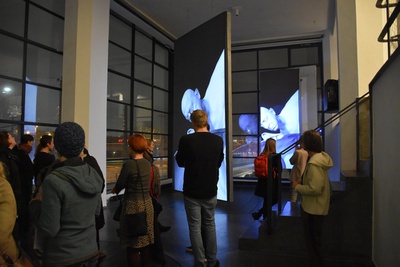 Ausstellungseröffnung "and: intra space & head in a cloud"  – © aut