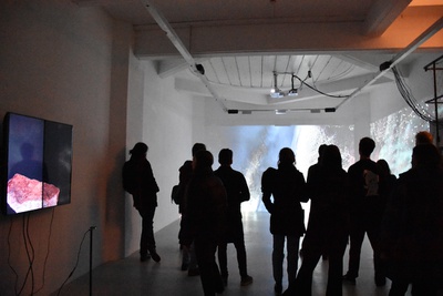 Ausstellungseröffnung "and: intra space & head in a cloud"  – © aut