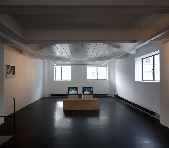 Blick in die Ausstellung im aut