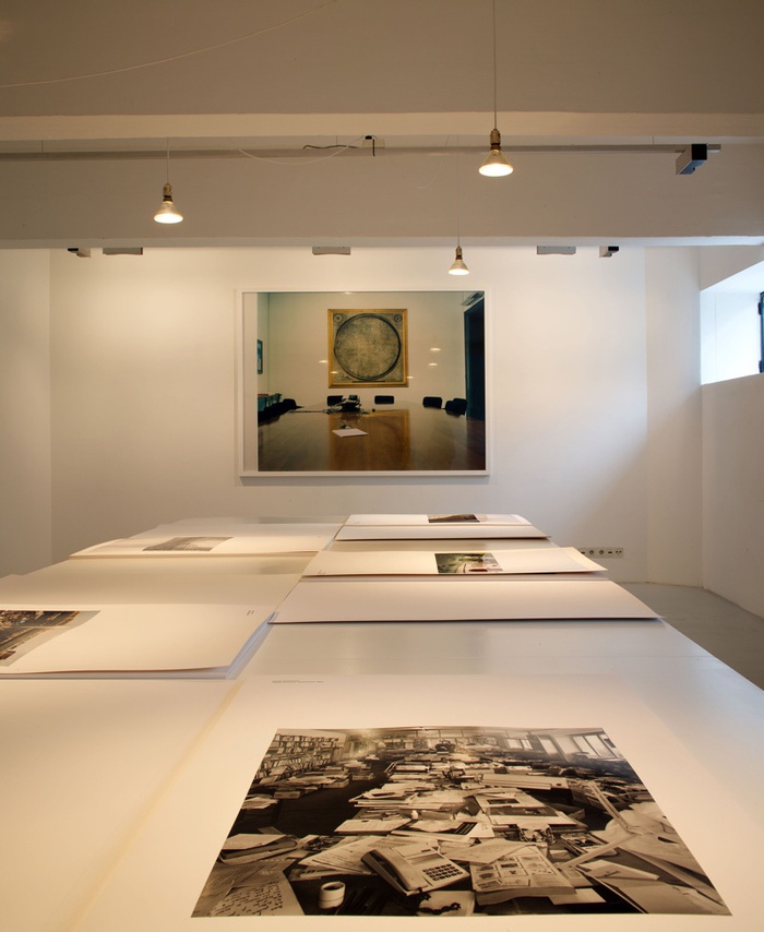Blick in die Ausstellung im aut