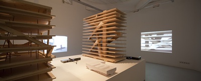 Blick in die Ausstellung "Christian Kerez: Traum & Wirklichkeit"