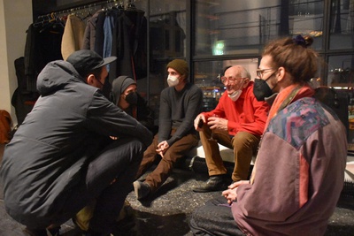 Ausstellungseröffnung mit Hans-Walter Müller