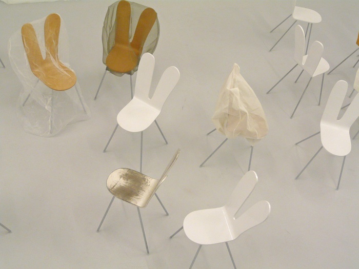 Blick in die Ausstellung im aut