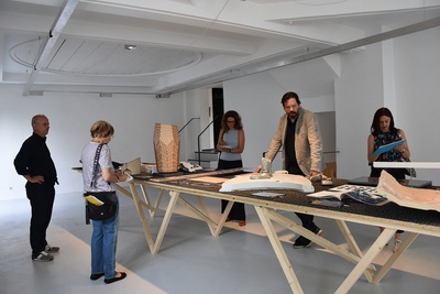 Pressegespräch zur Ausstellung mit Patrick Lüth