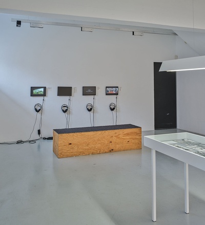 Ausstellung "Geometrien des Lebens. Materialien zu Viktor Hufnagl" im aut