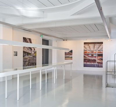 Ausstellung "Geometrien des Lebens. Materialien zu Viktor Hufnagl" im aut