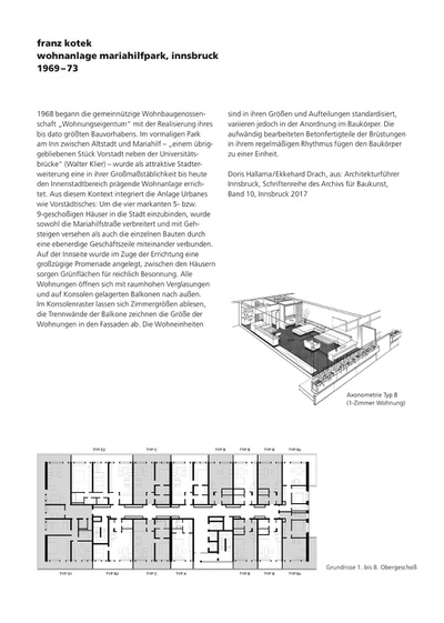 Einführungsseite Wohnanlage Mariahilfpark