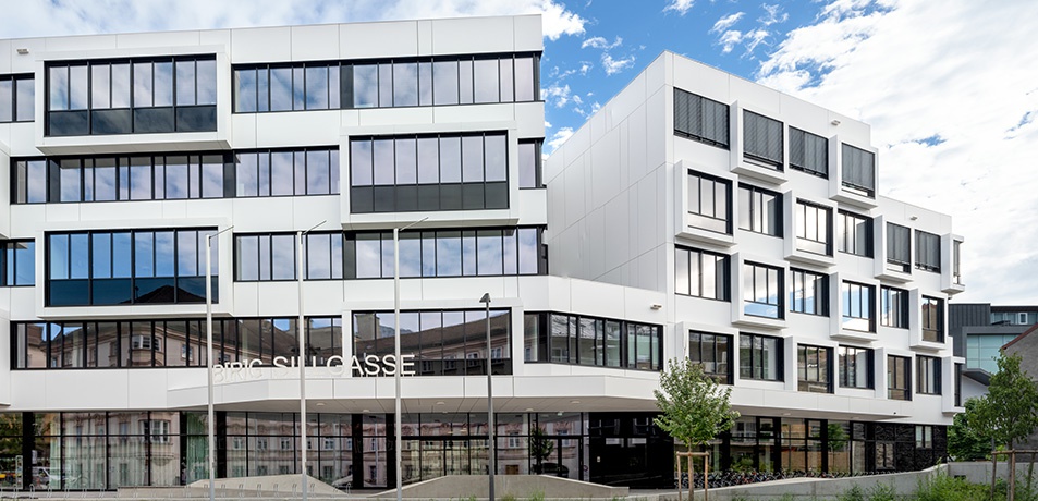BG/BRG Sillgasse, Innsbruck (SOLID architecture) mit Schüco FWS 60 CV – © pierer.net BG/BRG Sillgasse, Innsbruck (SOLID architecture) mit Schüco FWS 60 CV