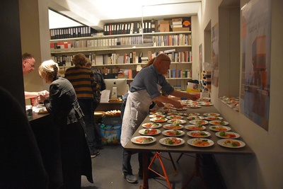 Abendessen mit Partnern und Sponsoren im aut am 24. Feber 2018