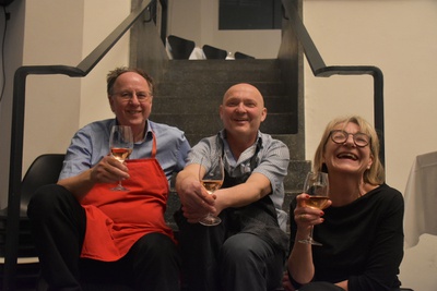 Abendessen mit Partnern und Sponsoren im aut am 23. Feber 2019