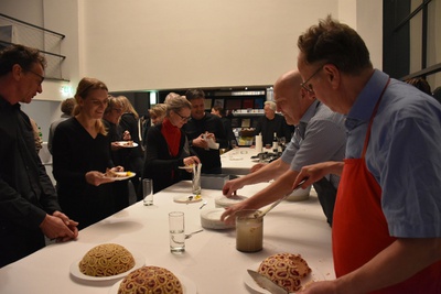 Abendessen mit Partnern und Sponsoren im aut am 23. Feber 2019