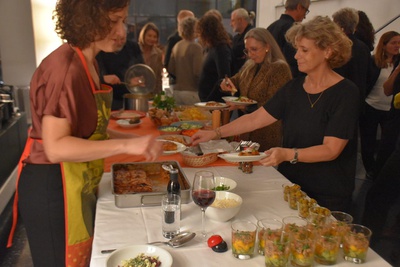 Abendessen mit Partnern, Sponsoren und Förderern im aut am 3. Feber 2024