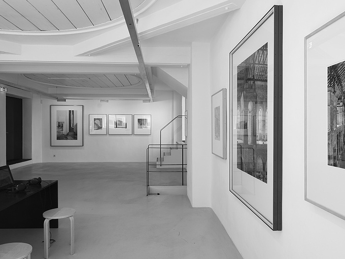 Blick in die Ausstellung "Klaus Kinold: Hans Döllgast und Rudolf Schwarz"