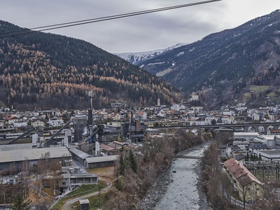 Blick auf Landeck