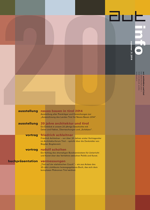 aut: info 3/14 - sonderausgabe zu 20 jahren aut — aut. architektur und ...