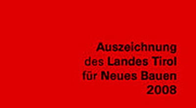 neues bauen 2008