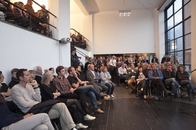 Preisverleihung "Auszeichnung des Landes Tirol für Neues Bauen 2016" im aut