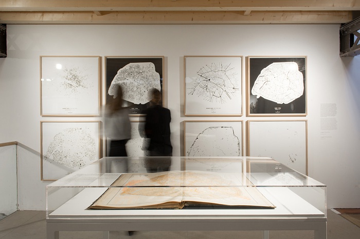 Blick in die Ausstellung „Paris Haussmann. Modèle de ville“, Paris