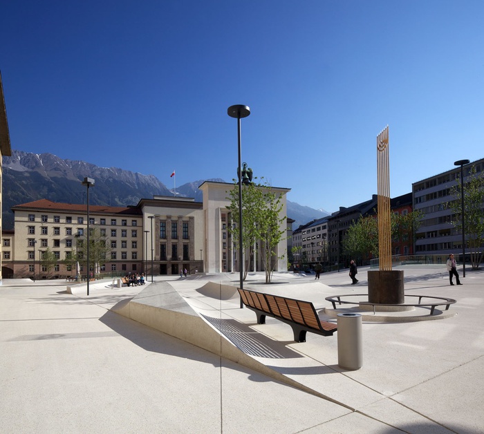 Neugestaltung Eduard Wallnöfer Platz - Landhausplatz, Innsbruck