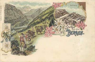 Postkarte, 1899