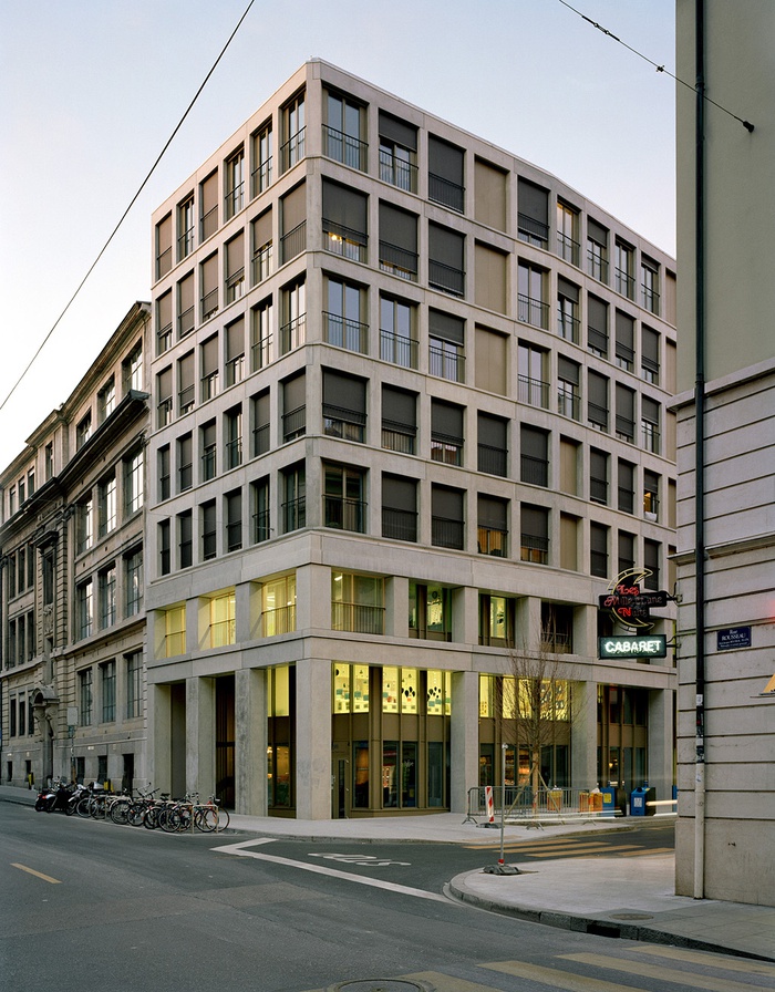 Wohnbau mit Kinderkrippe, Genf