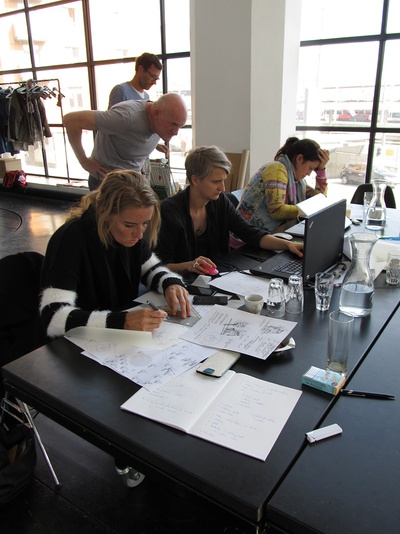 Kollektiver Entwurfsprozess im aut