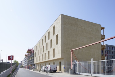 WOHNATELIERHAUS ERLENMATT OST, Basel (CH), 2019 / 
Degelo Architekten, Basel