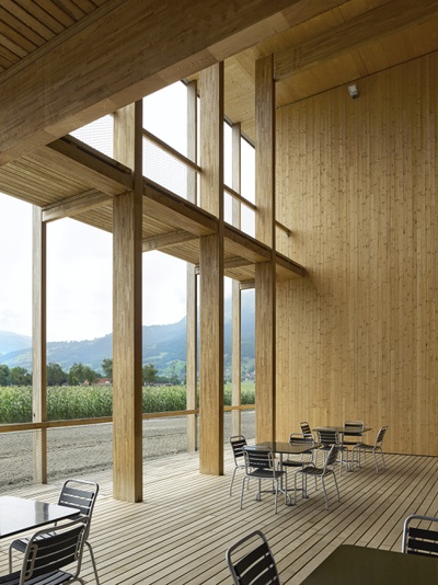 AGRICULTURAL CENTRE – Salez, Switzerland, Andy Senn (St. Gallen)