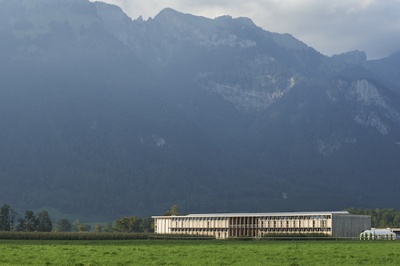 AGRICULTURAL CENTRE – Salez, Switzerland, Andy Senn (St. Gallen)