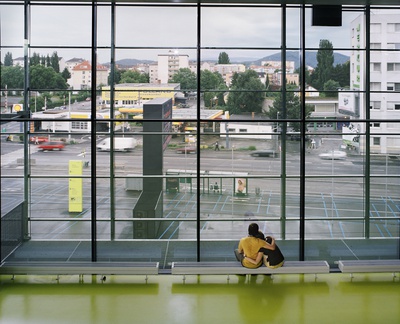 Messe Graz, Halle A. Architektur: Riegler Riewe.