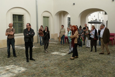 Häuser schaun 25.04.2012: Museum im Palais, Riegler Riewe Architekten