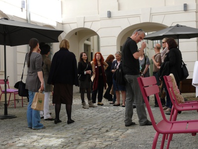 Häuser schaun 25.04.2012: Museum im Palais, Riegler Riewe Architekten – Foto: Michael Sladek