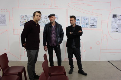 HDA im Lendwirbel 04.05.2016:  Ausstellungseröffnung und Diskussion, DJ Line-up