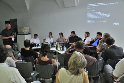 Gespräch zum Thema Baukultur und Architekturpolitik anlässlich der steiermärkischen Landtagswahl 2010