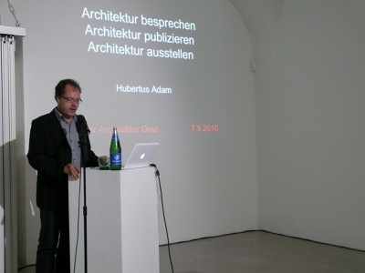 Kurator Landesarchitekturpreis 2010: Hubertus Adam
