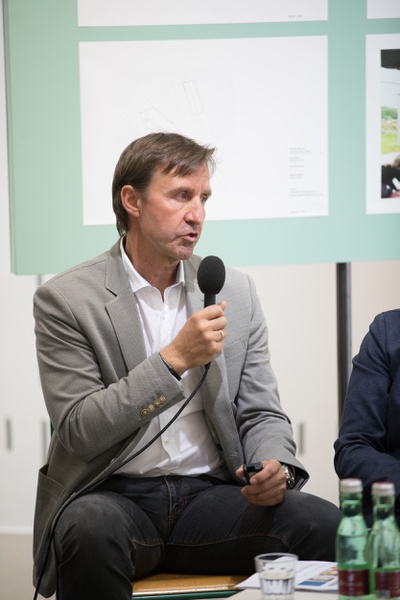 Symposium Wenn gute Schulen Schule machen, Heinz Reiter, Leitung Hochbaureferat Stadt Graz