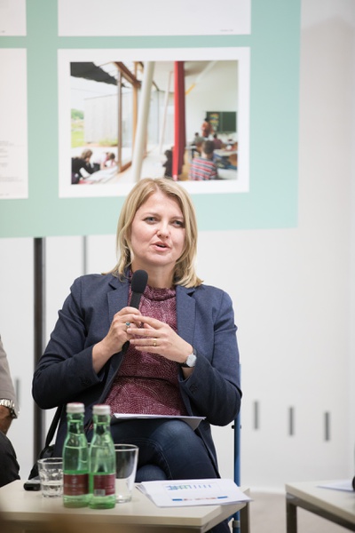 Symposium Wenn gute Schulen Schule machen, Ingrid Frisch, Hochbaureferat Stadt Graz