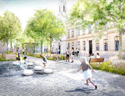 ORTE visite promenadenring stpoelten rendering