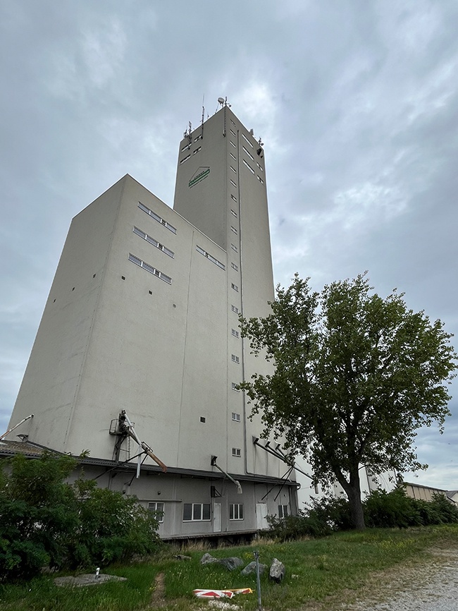 Silo _ Außenansicht