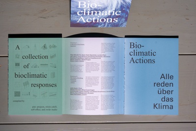 Publikation BIOCLIMATIC ACTIONS