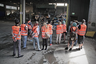 Fürhung Recyclingcenter Sturzgasse, Architektursommer 2018