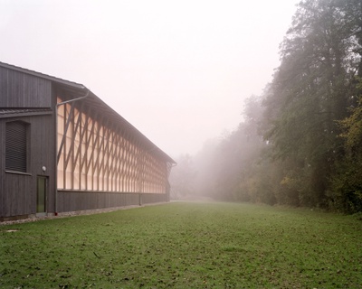 Turnhalle, Almannai Fischer mit Harald Fuchshuber