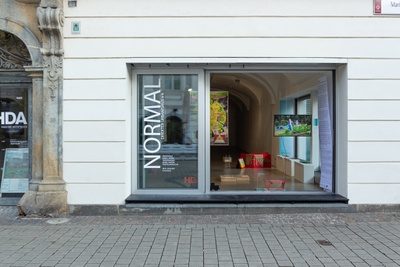 Ausstellung in der "Auslage" des HDA