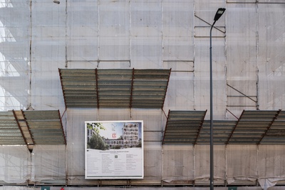 Baustellenserie Mailand