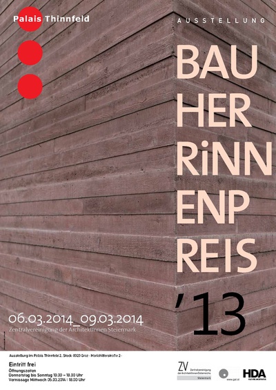 Ausstellung BauherrInnenpreis 2013