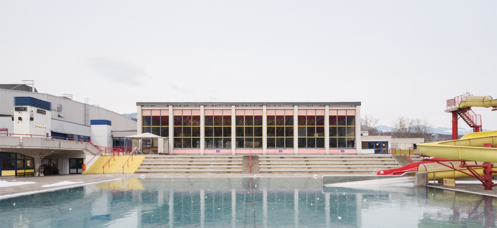 Stadionbad Kapfenberg, Architektur: Ferdinand Schuster