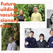 im Uhrzeigersinn von oben: Self office ©self-office, Roisin © Alan Connolly, PAN- PROJECTS © PAN- PROJECTS, Zwahlen Krupičková © Urban Cerjak