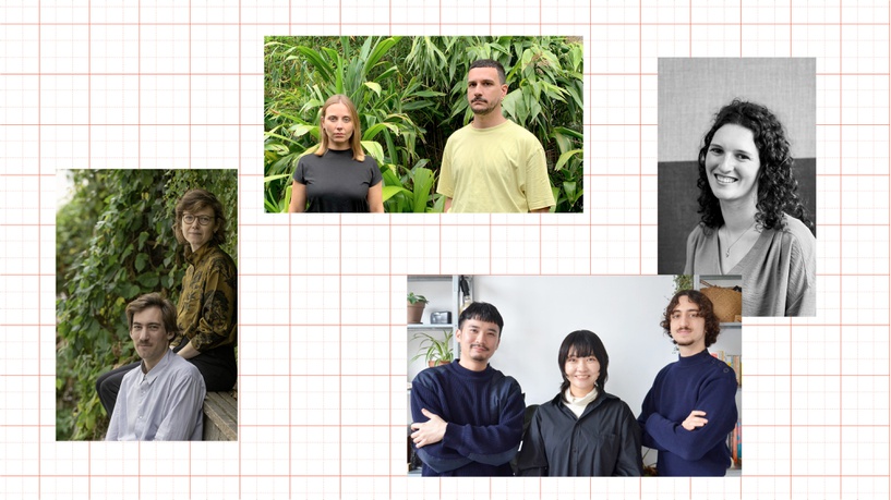 im Uhrzeigersinn von oben: Self office ©self-office, Roisin © Alan Connolly, PAN- PROJECTS © PAN- PROJECTS, Zwahlen Krupičková © Urban Cerjak im Uhrzeigersinn von oben: Self office ©self-office, Roisin © Alan Connolly, PAN- PROJECTS © PAN- PROJECTS, Zwahlen Krupičková © Urban Cerjak