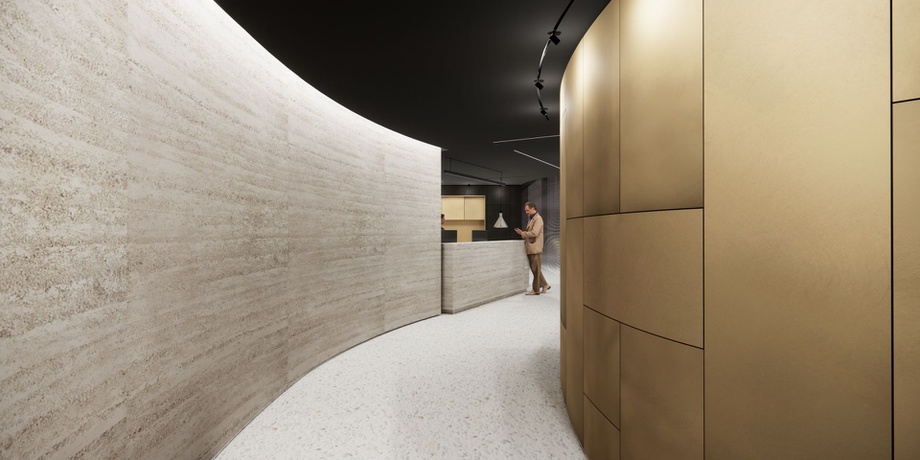 Greeting Space LAUFEN Forum in Laufen, Schweiz