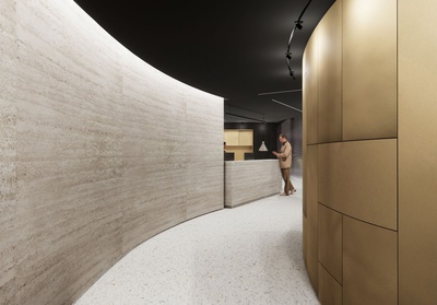 Greeting Space LAUFEN Forum in Laufen, Schweiz